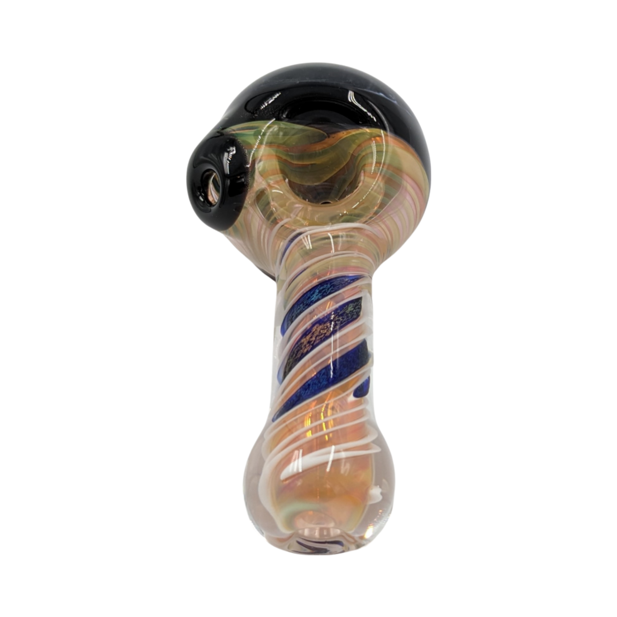 Glass Pipe | Talent Glass Works | Spoon | Solid Dichro | DISP-S | Millenium Smoke Shop