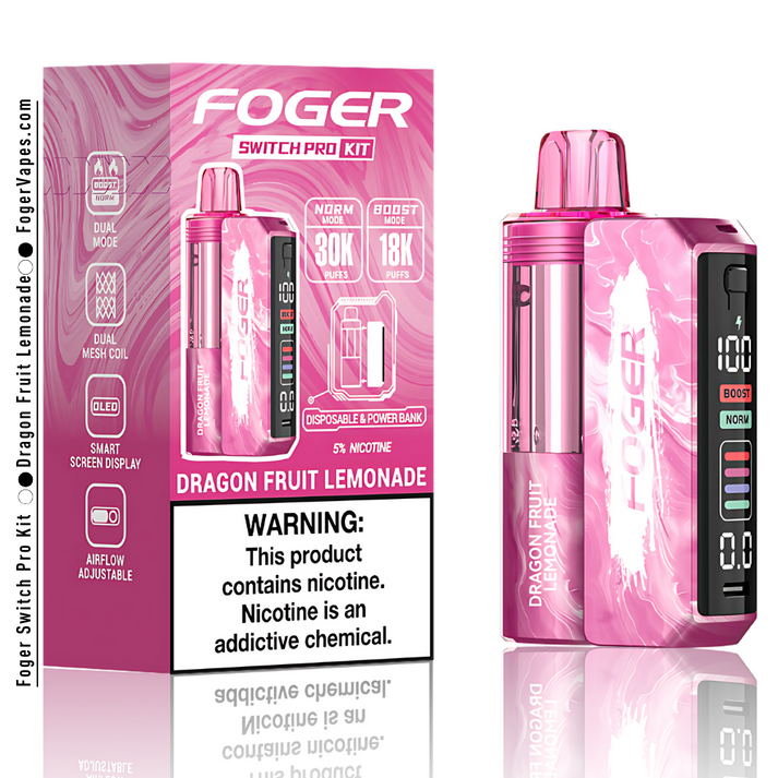 Disposabel | Foger | Switch Pro | 30k | Starter Kit