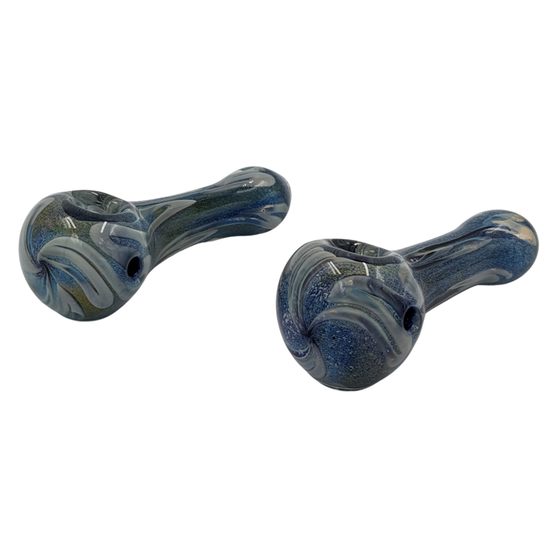Glass Pipe | Realazation Glass | Spoon | Frit w/ Tubes | Millenium Smoke Shop