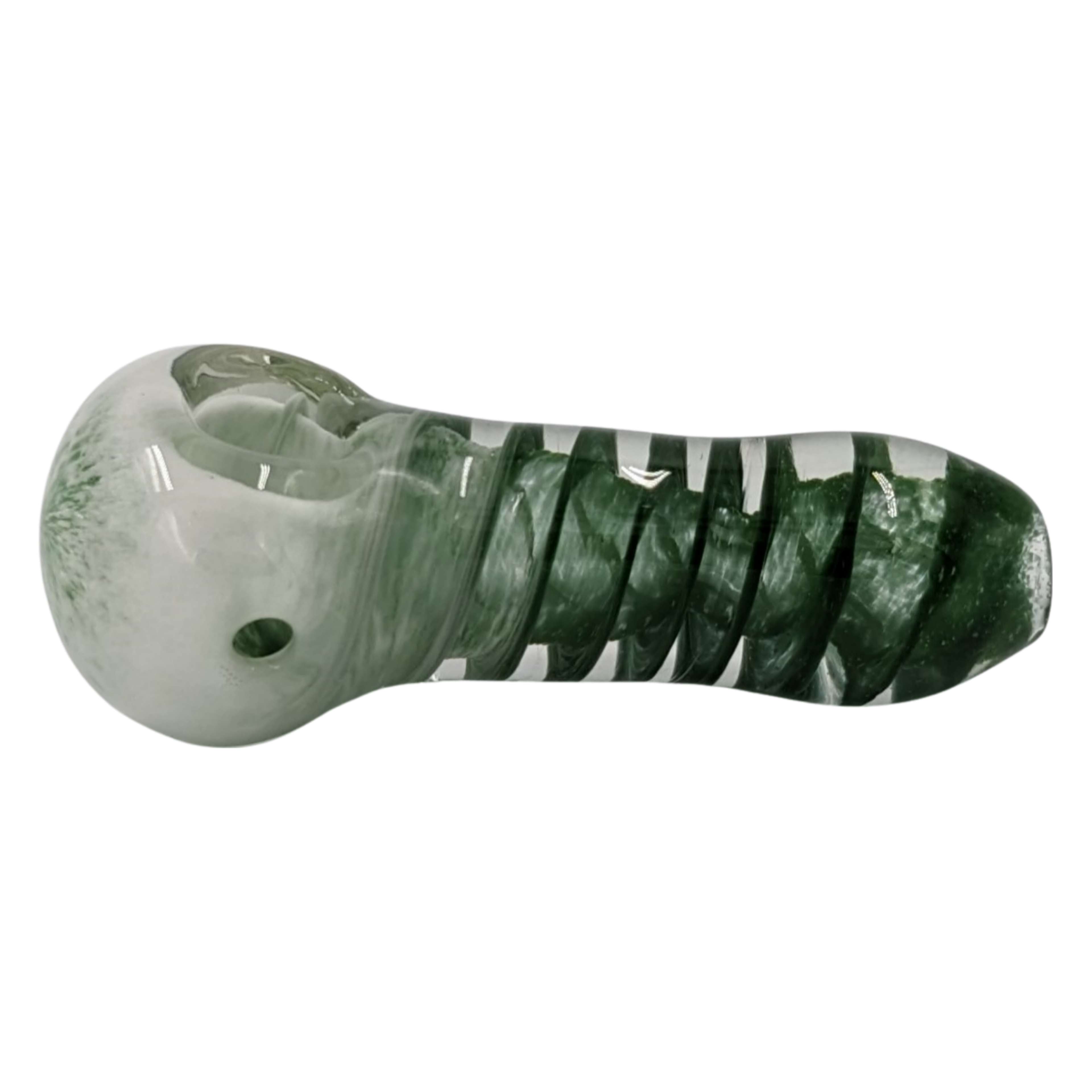 Glass Pipe | Realazation Glass | Spoon | Frit Twist | Millenium Smoke Shop