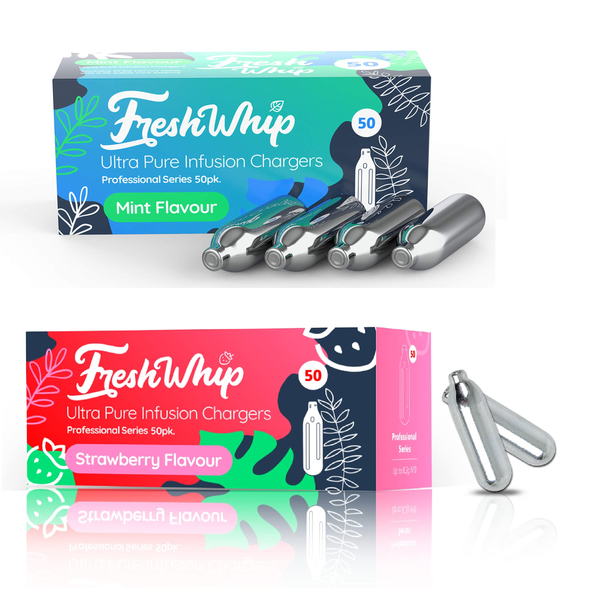 Fresh Whip Flavored Infusion Cream Chargers | Millenium Smoke Shop