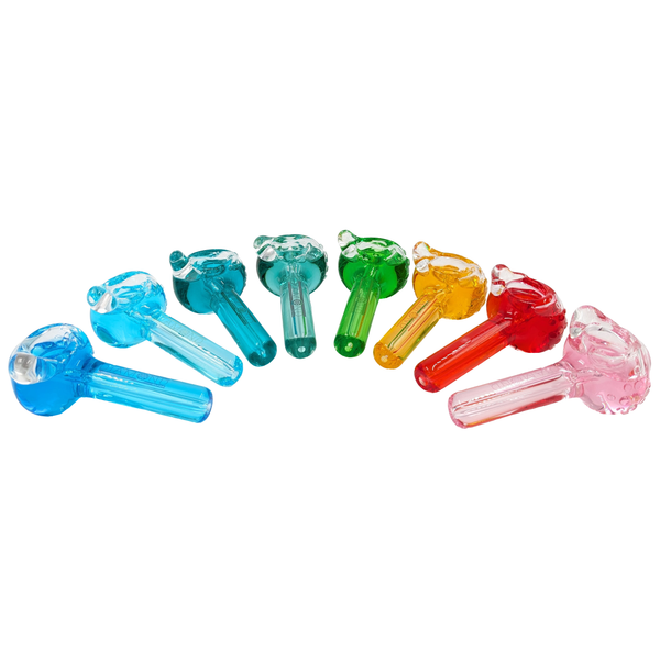 Glass Pipe | Diamond Glass | Spoon | DGG602 | Glycerin | Millenium Smoke Shop