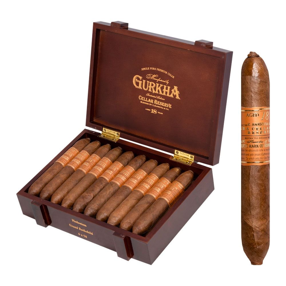 Cigar | Gurkha | Cellar Res | 18yr | Hedonism Grand Rothchild
