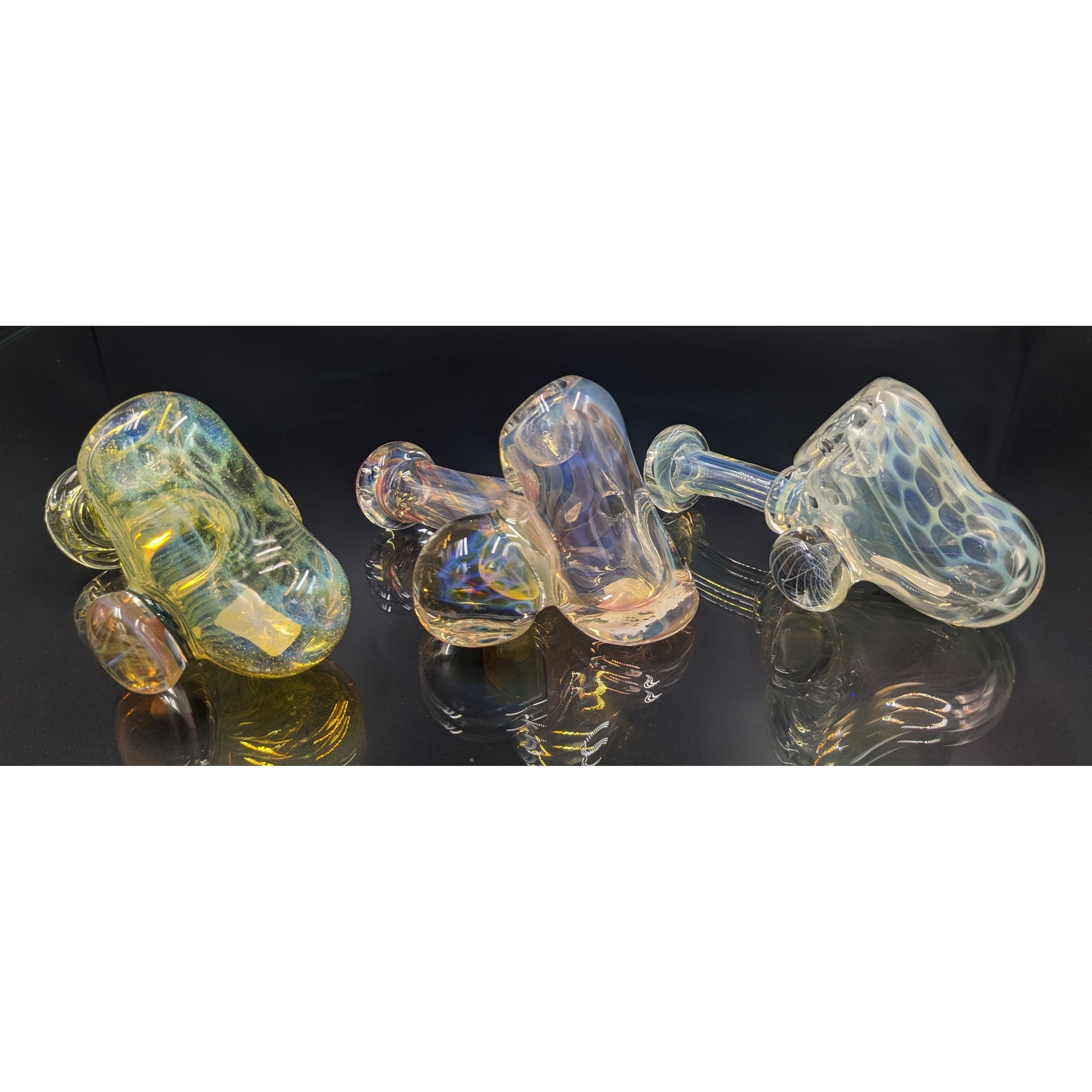 Glass Pipe | George E | Dry | Honeycomb | Marble | Millenium Smoke Shop