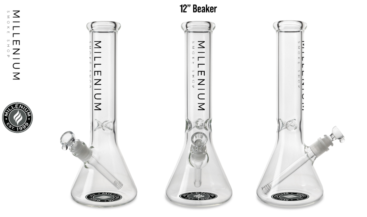 WP | Millenium | 7mm |  Beaker With Logo Clear