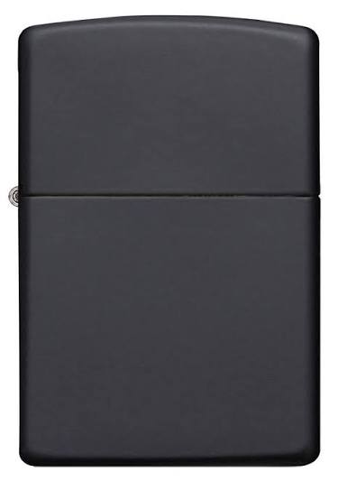Zippo | Black Matte | Pipe Logo | 218PL