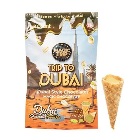 Magic Trip | Dubai Chocolate Cones | 8ct