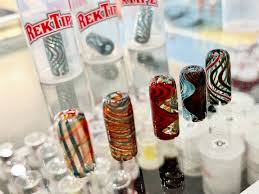 Glass Tips | RekTipz |  Cross Cut Diffusion Asst