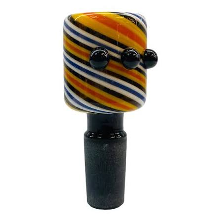 Bowl | Colored w/ Black joint | 14mm