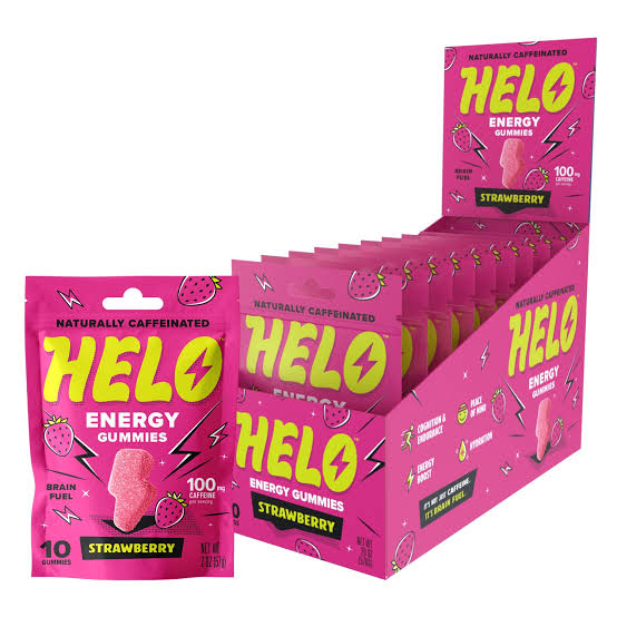 Helo | Energy | Gummies | Caffine 10mg |10ct