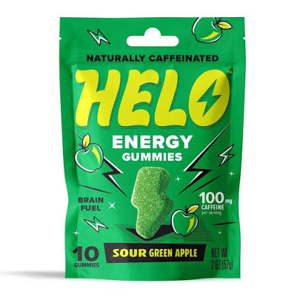 Helo | Energy | Gummies | Caffine 10mg |10ct