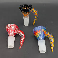 Bowl | Colored Funnel | 14mm | Blk Spikes
