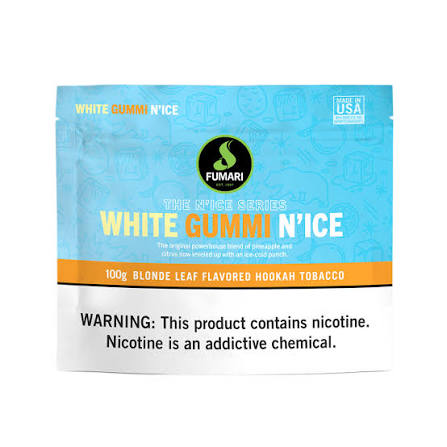 Shisha | Fumari | White Gummi N'Ice | 100g