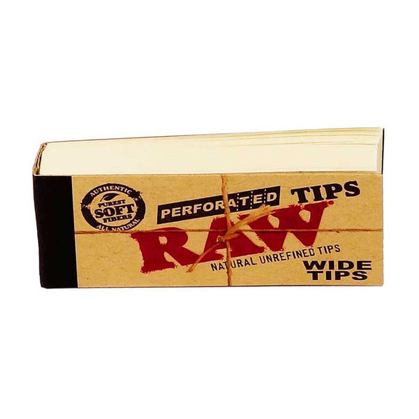 Rolling Paper | Raw | Tips | Perforated Wide | Millenium Smoke Shop