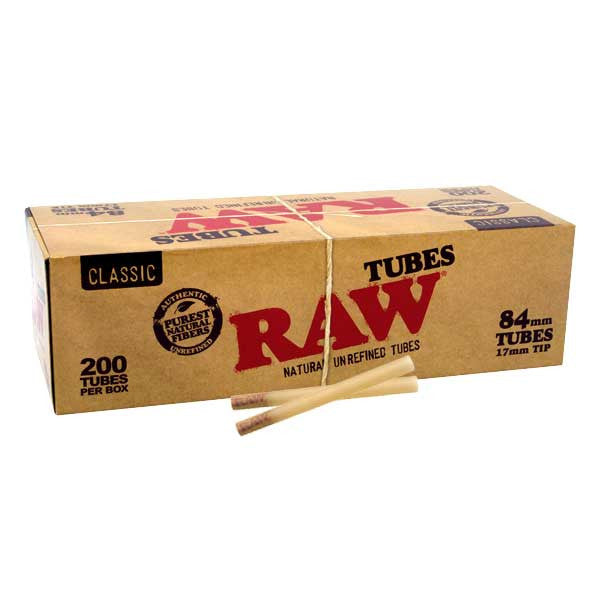 Raw: Tubes 84mm-200 pack : 84mm