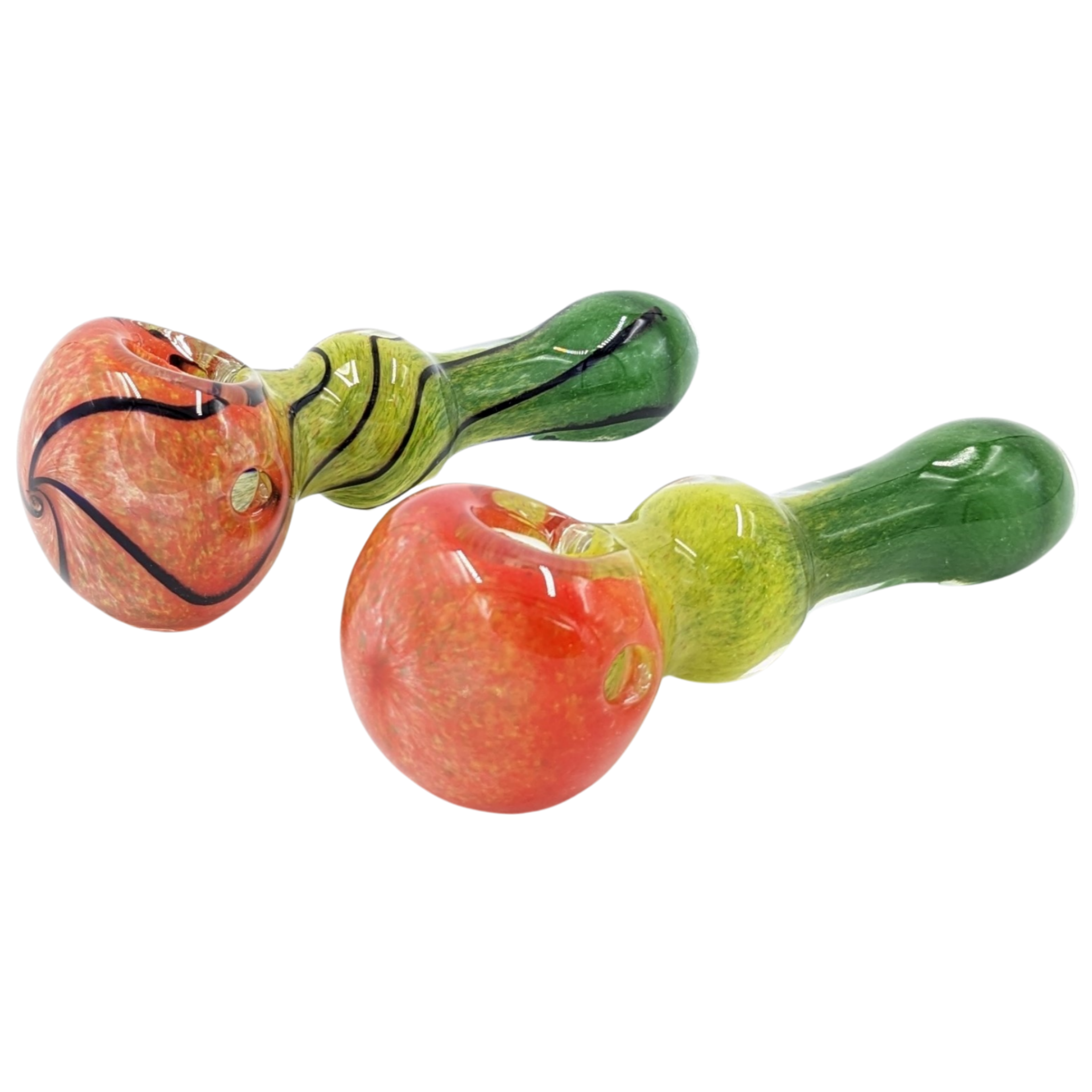 Glass Pipe | Realazation Glass | Spoon | Parrot Frit | Millenium Smoke Shop