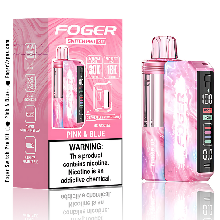 Disposabel | Foger | Switch Pro | 30k | Starter Kit