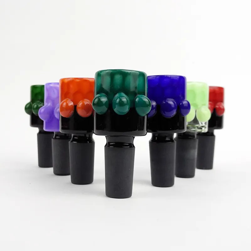 Bowl | Color/Blk Stem | 14mm