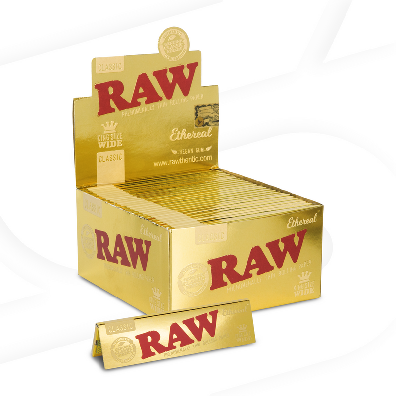 Raw | Ethereal | King Size | Wide Papers