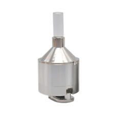 Grinder | Aluminum Powder Funnel Grinder w/vial | 56mm | Millenium Smoke Shop