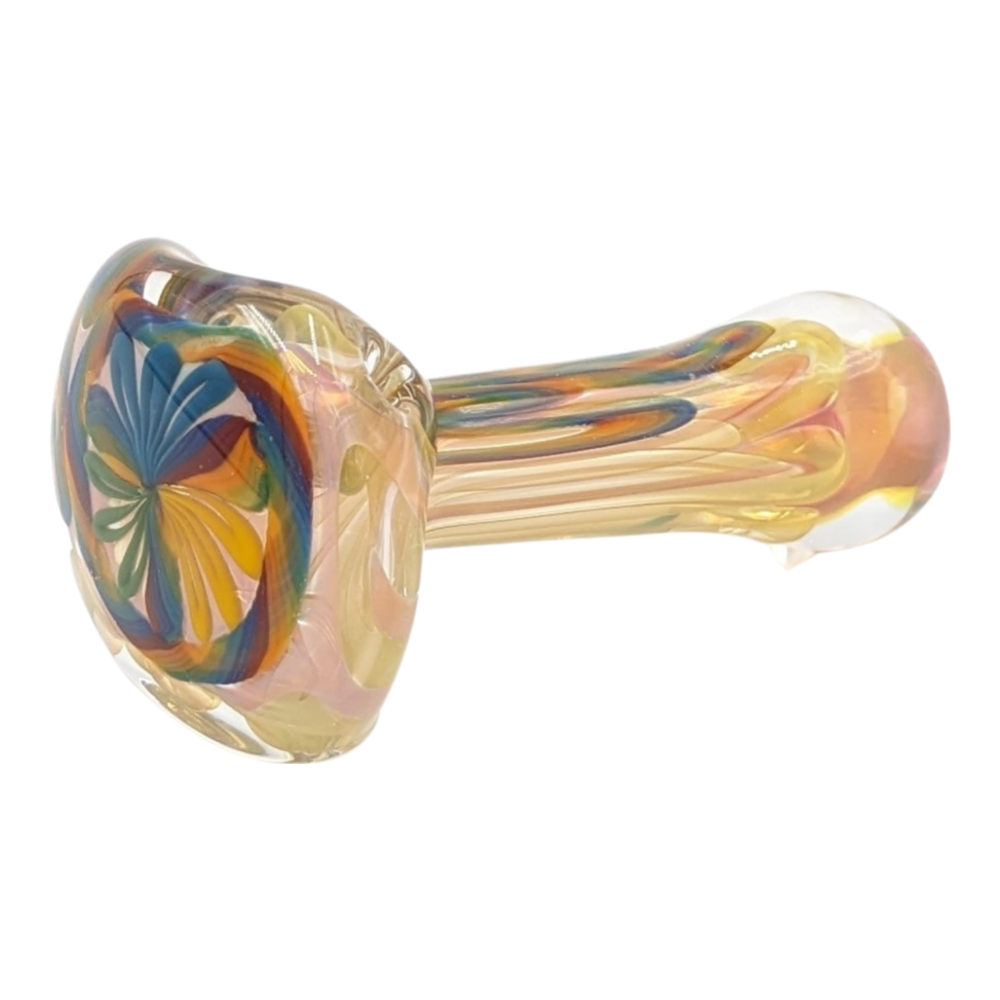 Glass Pipe | Talent Glass Works | Spoon | Solid Cane Strip | SCSS | Millenium Smoke Shop