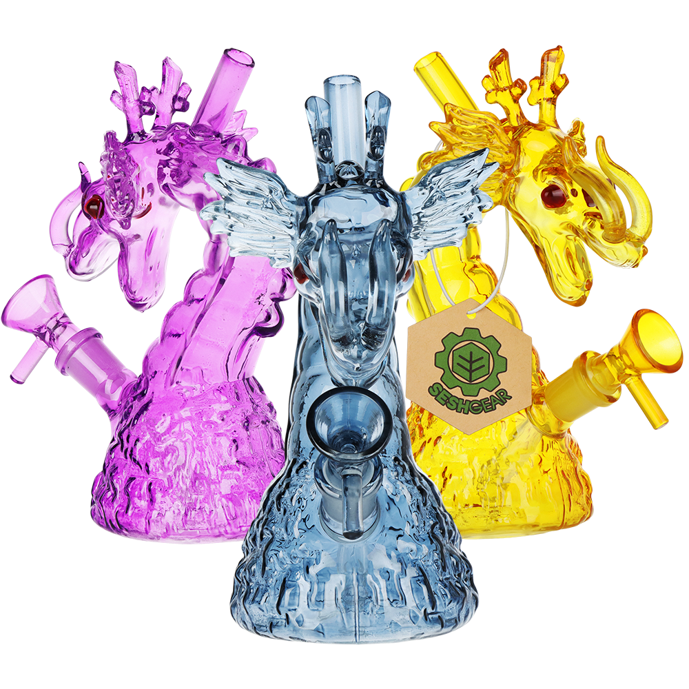 Pulsar | Rising Dragon | 6.75" Waterpipe |