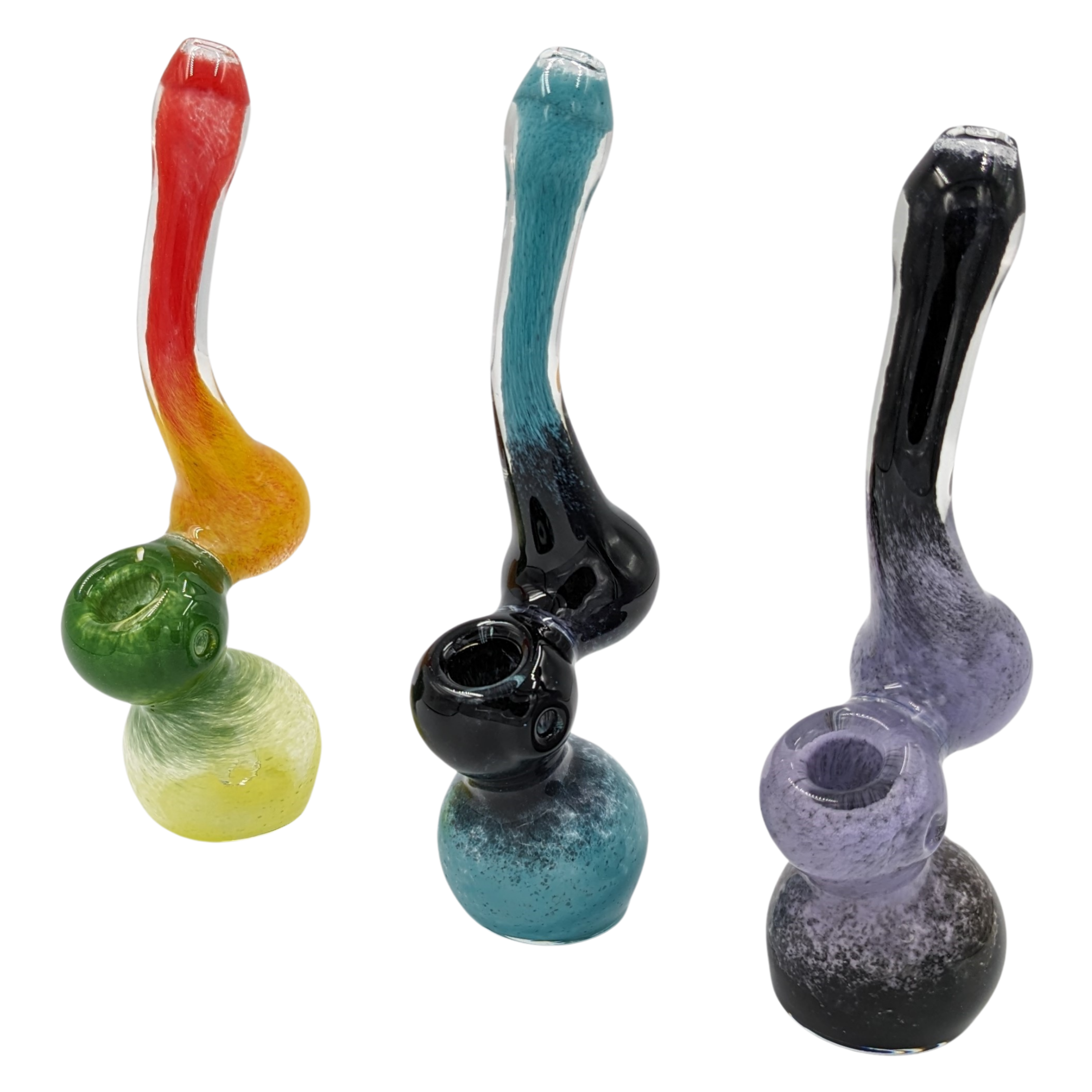 Bubbler | Realazation Glass | Standing | Frit | Millenium Smoke Shop