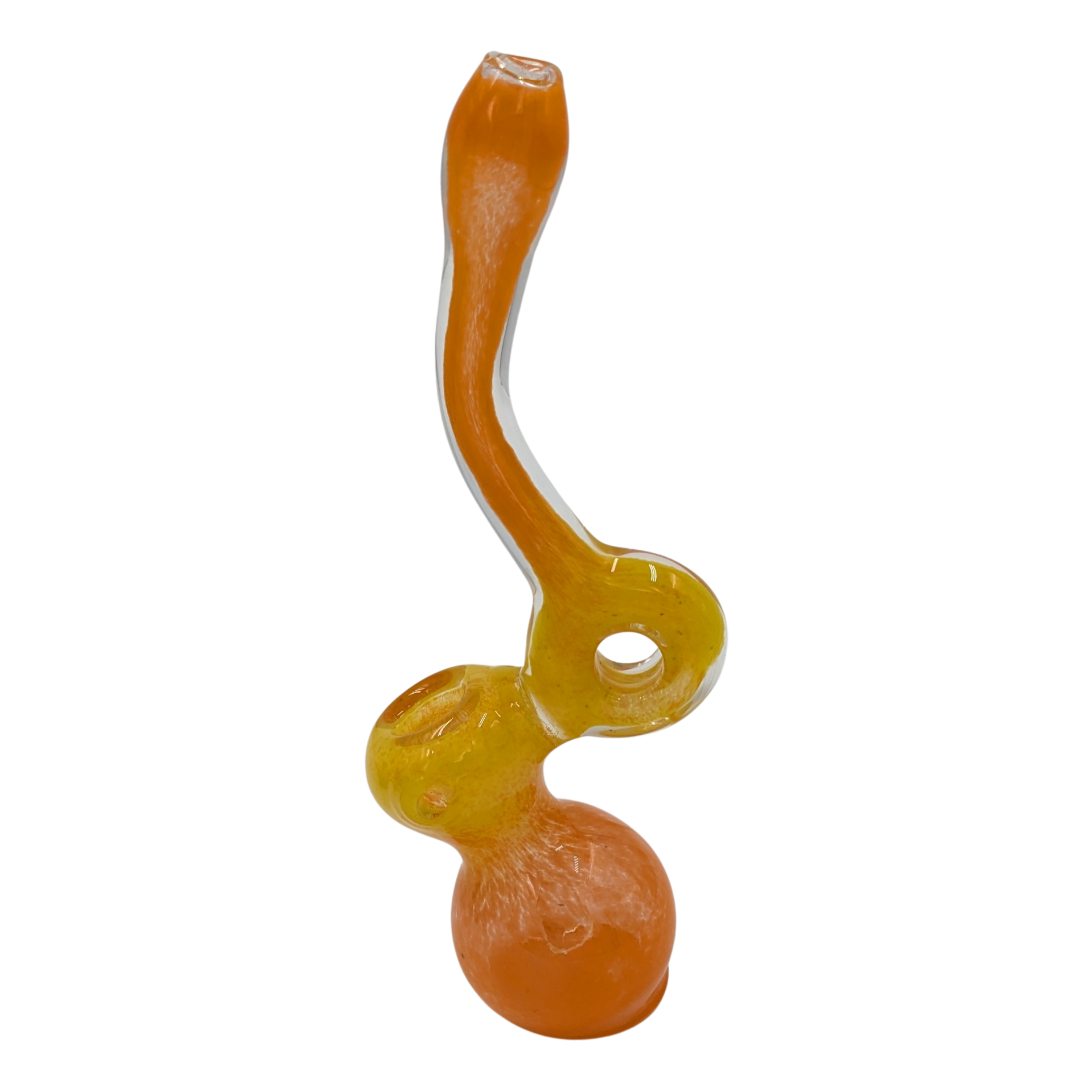 Bubbler | Realazation Glass |  Standing Donut | Frit | Asst Colors | Millenium Smoke Shop