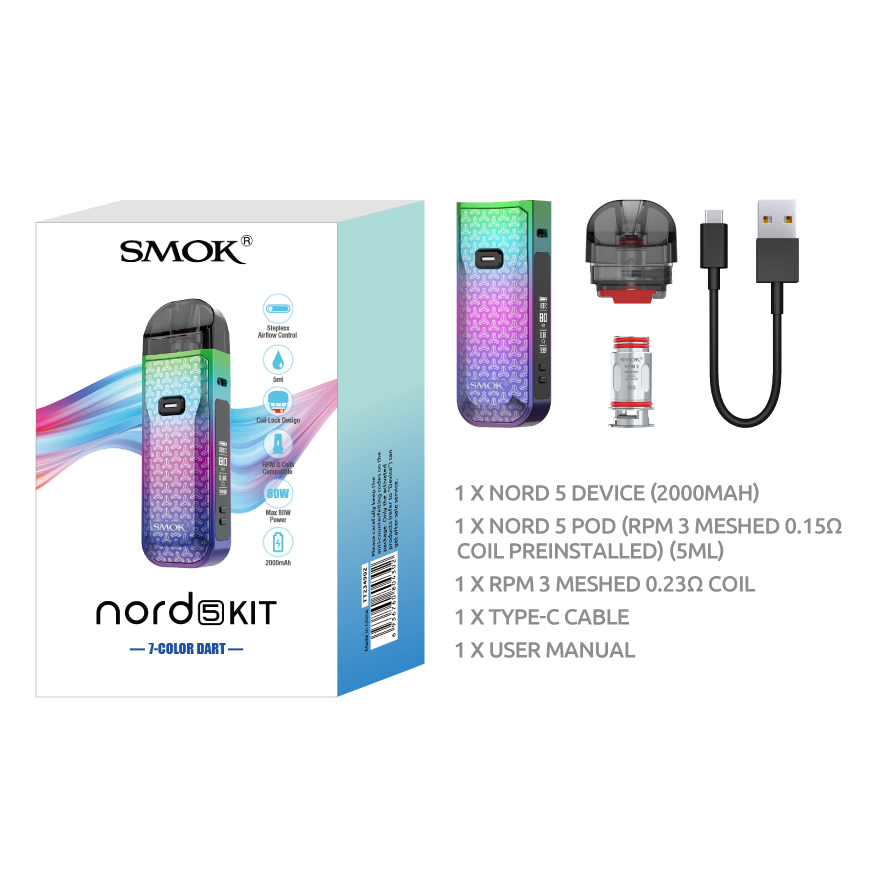 SMOK Nord 5 Kit | Millenium Smoke Shop