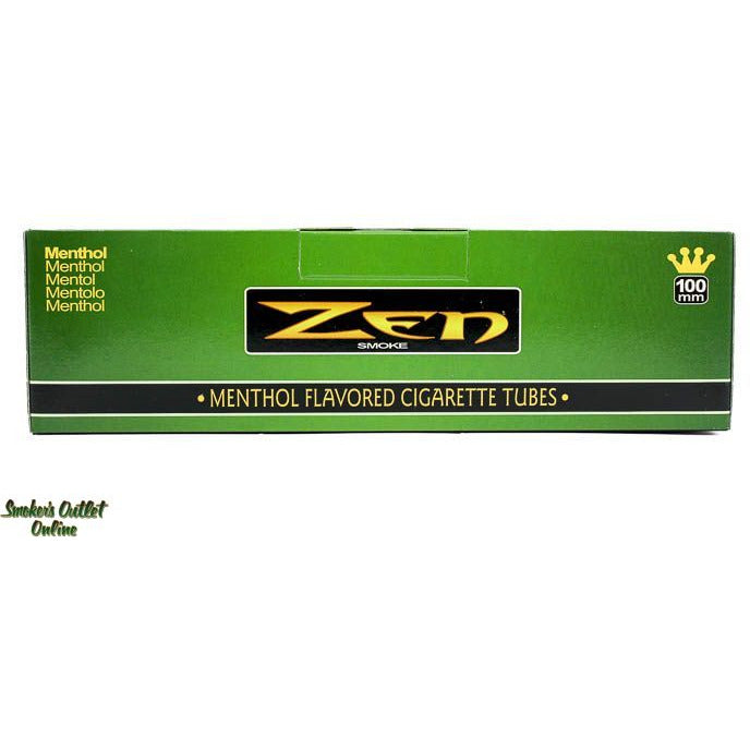 Zen 100MM Menthol Cigarette Tubes | Millenium Smoke Shop