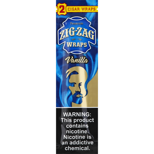 zig zag tobacco wraps 2pk- 25ct Zig Zag Rillo Wraps Straight