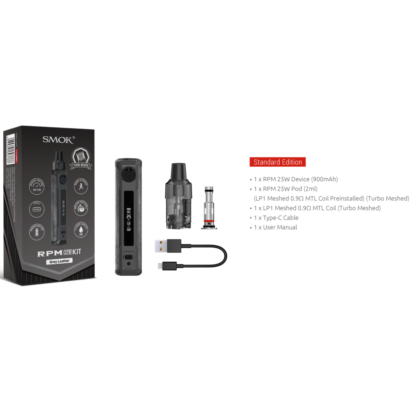 SMOK RPM 25W Kit | Millenium Smoke Shop