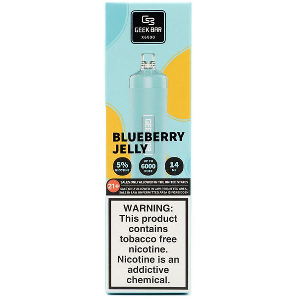 Geek Bar: Blueberry Jelly | Millenium Smoke Shop
