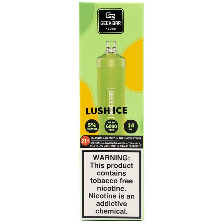 Geek Bar: Lush Ice | Millenium Smoke Shop