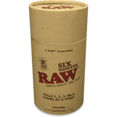 Raw: Six Shooter King Size Cone Filler | Millenium Smoke Shop