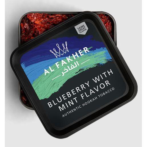 Al Fakher Blueberry Mint Shisha Hookah Tobacco 250g Lowest Price at Millenium Smoke Shop