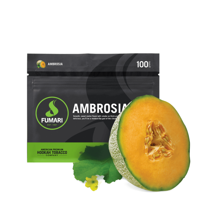 Fumari Shisha Ambrosia 100g Pouch | Millenium Smoke Shop