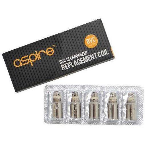 Aspire BVC K1 Clearomizer Replacement Coil 5 Pack 2.1 ohm Lowest Price at Millenium Smoke Shop