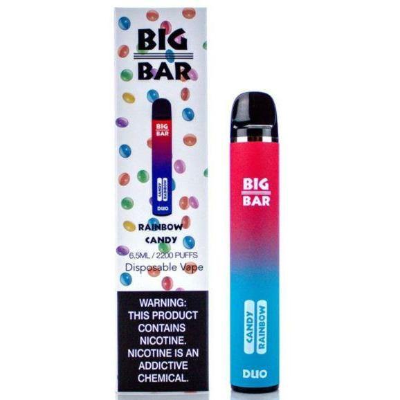 Big Bar Duo Candy Rainbow Disposable Device Lowest Price at Millenium Smoke Shop