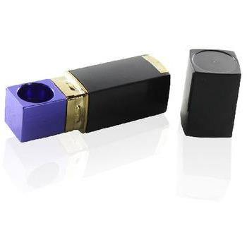BioHazard 3 Inch Metal Lipstick Hand Pipe Lowest Price at Millenium Smoke Shop