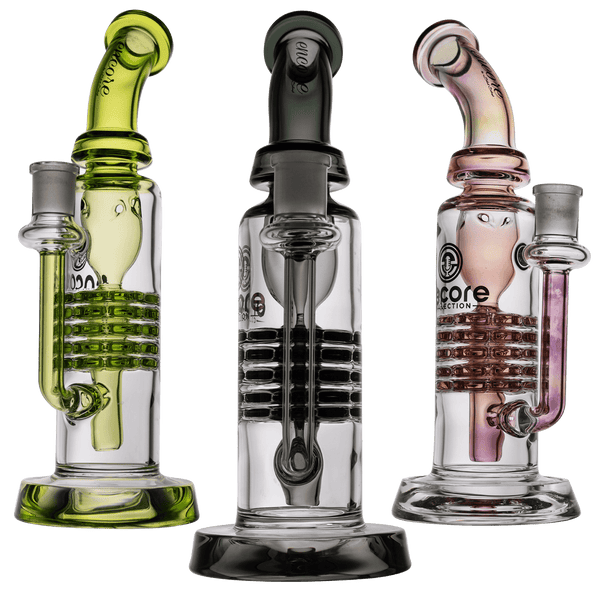 Black Sheep 5 Stack Incycler Dab Rig Black with Thick Base Lowest Price at Millenium Smoke Shop