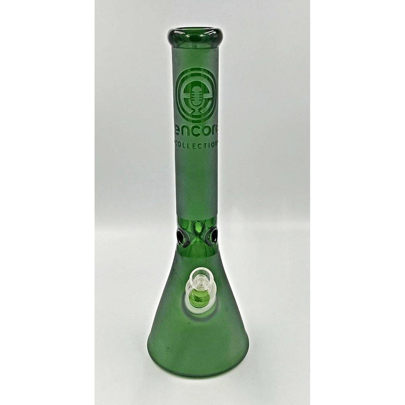 Black Sheep Encore Frosted Green Beaker Water Pipe 16 Inch Lowest Price at Millenium Smoke Shop