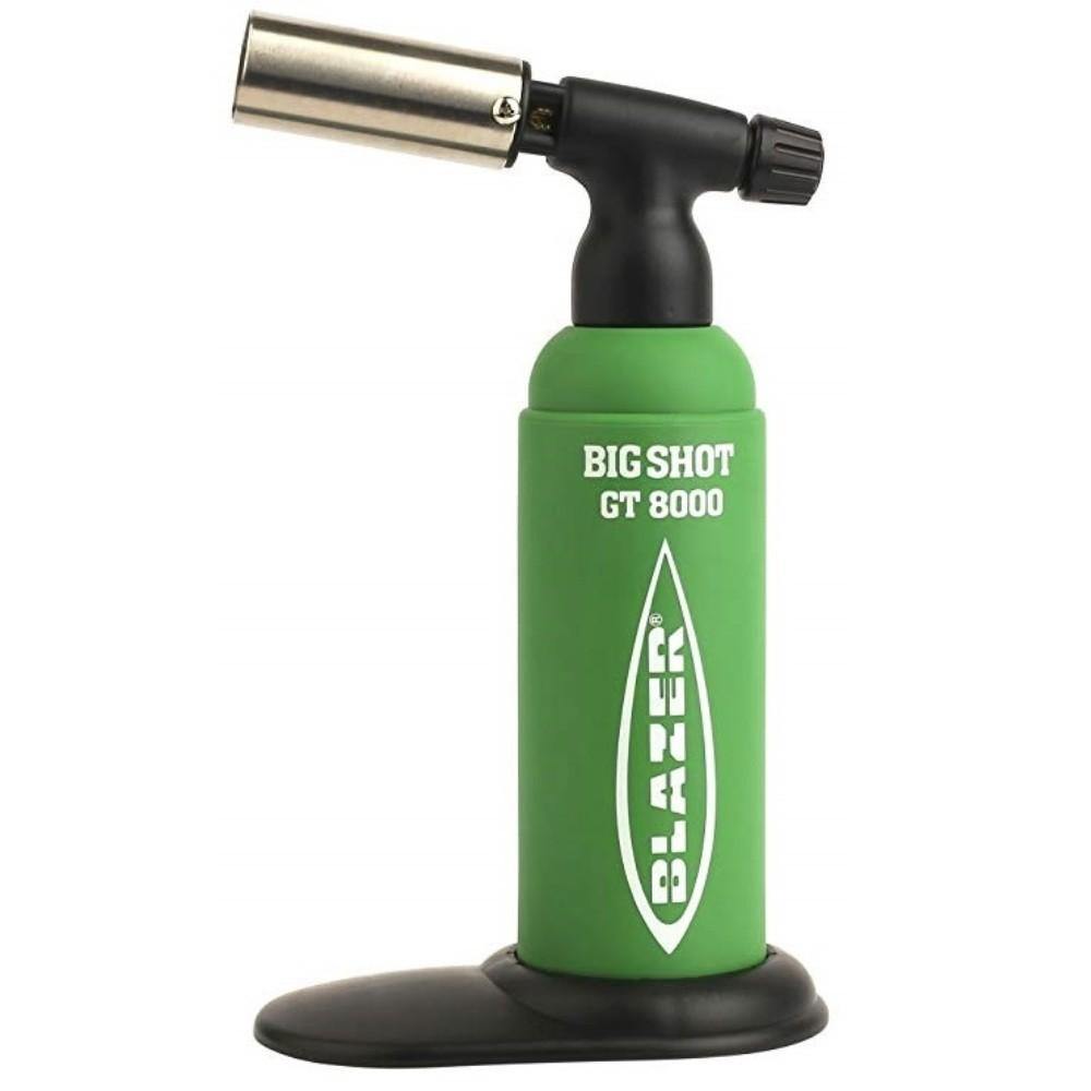 Blazer Big Shot GT 8000 Green Torch Lighter Lowest Price at Millenium Smoke Shop