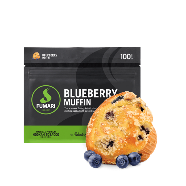 Fumari: Blueberry Muffin 100g Pouch | Millenium Smoke Shop