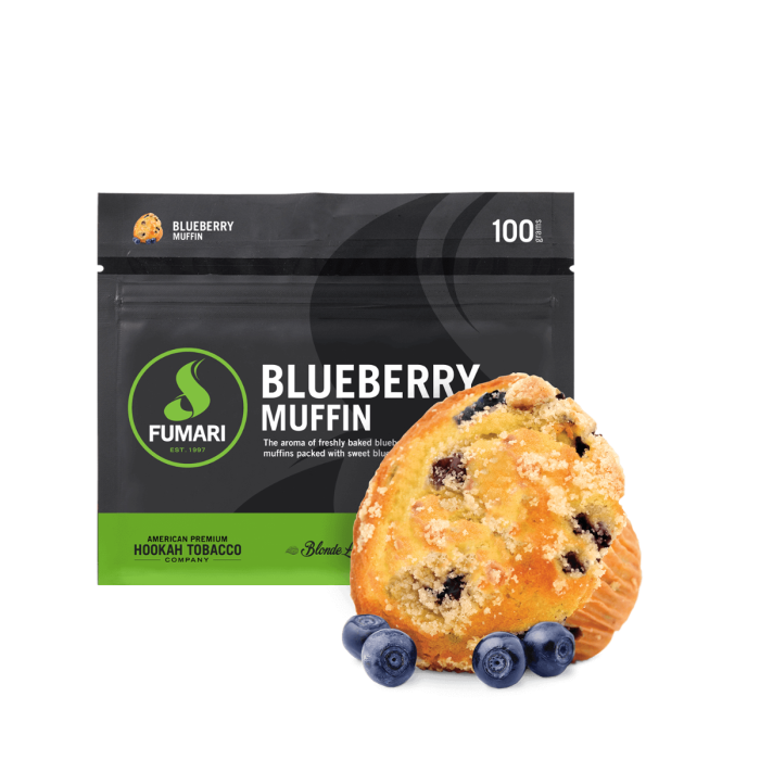 Fumari: Blueberry Muffin 100g Pouch | Millenium Smoke Shop