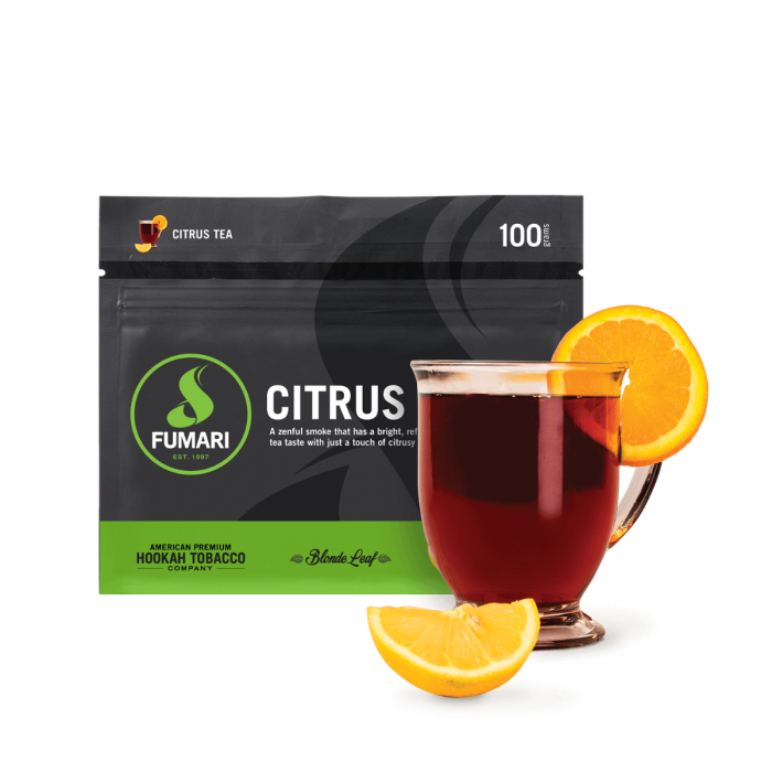 Fumari: Citrus Tea 100g | Millenium Smoke Shop