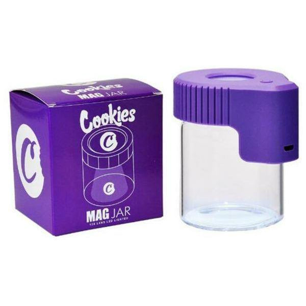 Cookies LED Magnifying Storage Container Lowest Price at Millenium Smoke Shop