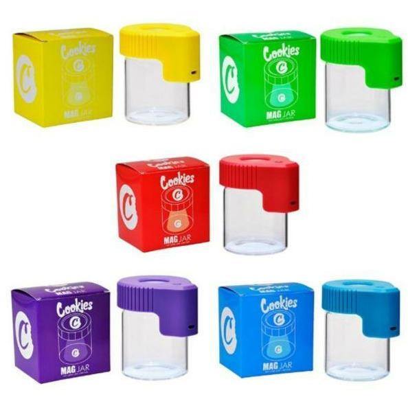 Cookies LED Magnifying Storage Container Lowest Price at Millenium Smoke Shop