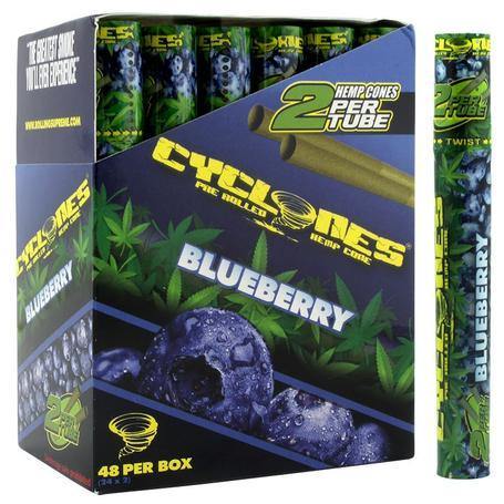 Cyclones Hemp Cones Blueberry Lowest Price at Millenium Smoke Shop