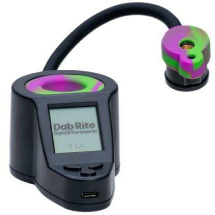 Dab Rite Swirl Green Digital IR Thermometer Lowest Price at Millenium Smoke Shop